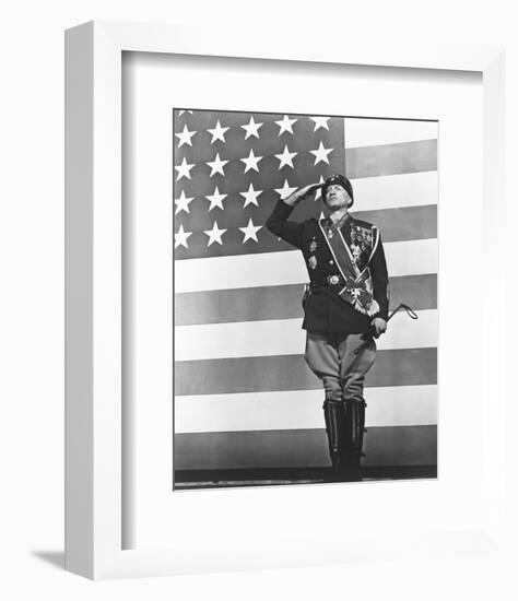 George C. Scott - Patton--Framed Photo