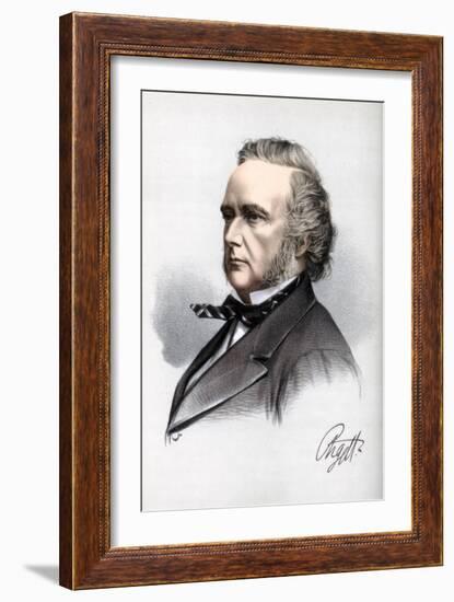 George Campbell, 8th Duke of Argyll, Scottish Liberal Politician and Writer, C1890-Petter & Galpin Cassell-Framed Giclee Print