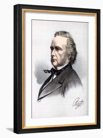George Campbell, 8th Duke of Argyll, Scottish Liberal Politician and Writer, C1890-Petter & Galpin Cassell-Framed Giclee Print