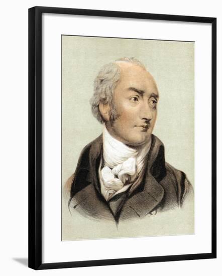 George Canning (1770-182), English Statesman and Primeminister from 1827-null-Framed Giclee Print