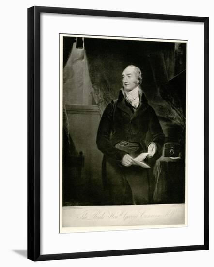 George Canning, 1884-90-null-Framed Giclee Print