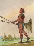 Old Bear Medicine Man of the Mandan Tribe, from a Painting of 1832-George Catlin-Giclee Print