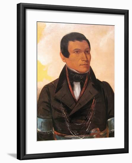 George Catlin Native America In Caucasian Dress-Catlin-Framed Art Print