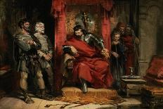 Macbeth Instructing the Murderers Employed to Kill Banquo-George Cattermole-Giclee Print