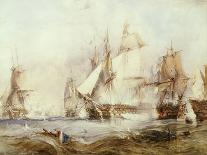Merchantmen and Other Shipping in the English Channel, 19th Century-George Chambers-Giclee Print