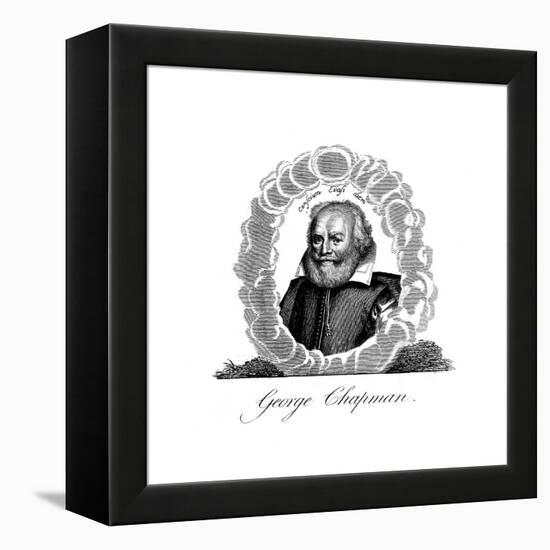 George Chapman, English Dramatist, Translator, Poet and Classical Scholar-null-Framed Premier Image Canvas