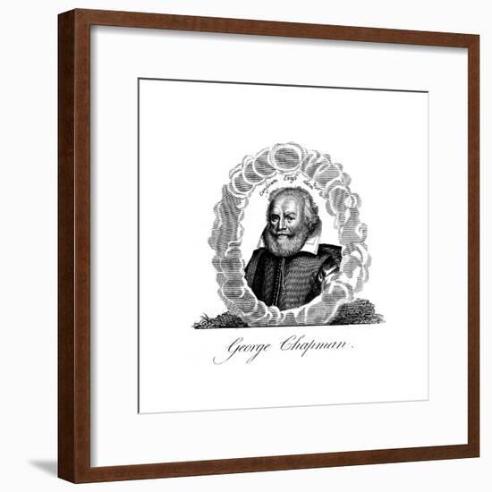 George Chapman, English Dramatist, Translator, Poet and Classical Scholar-null-Framed Giclee Print