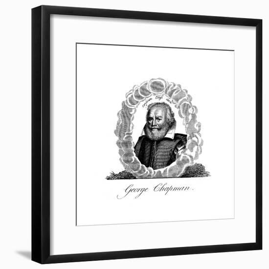 George Chapman, English Dramatist, Translator, Poet and Classical Scholar-null-Framed Giclee Print