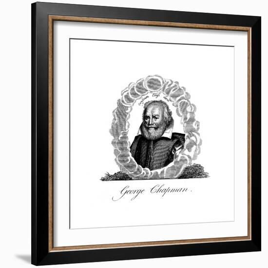 George Chapman, English Dramatist, Translator, Poet and Classical Scholar-null-Framed Giclee Print