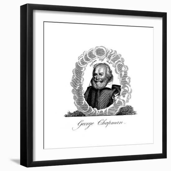 George Chapman, English Dramatist, Translator, Poet and Classical Scholar-null-Framed Giclee Print