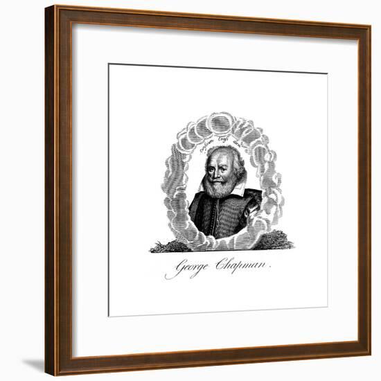 George Chapman, English Dramatist, Translator, Poet and Classical Scholar-null-Framed Giclee Print