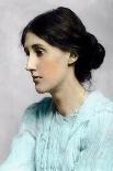 L'écrivain Virginia Woolf (1882-1941) et son père Leslie Stephen (1832-1904)-George Charles Beresford-Framed Giclee Print