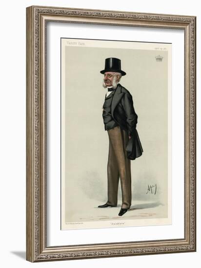 George Charles Bingham-Carlo Pellegrini-Framed Art Print