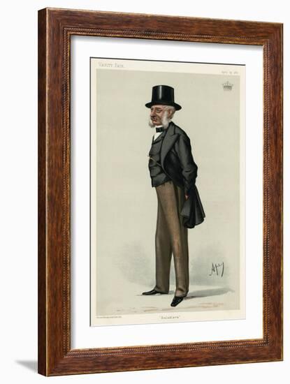 George Charles Bingham-Carlo Pellegrini-Framed Art Print