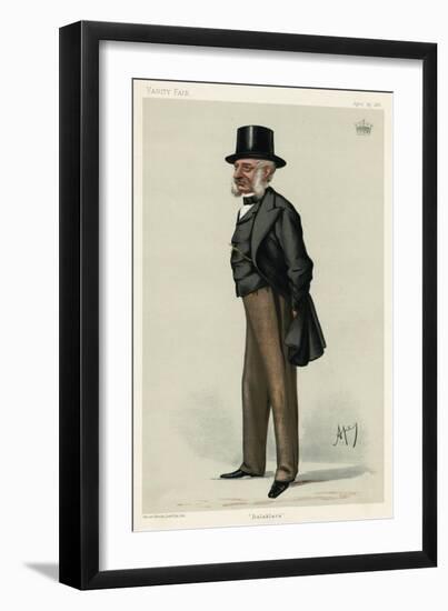 George Charles Bingham-Carlo Pellegrini-Framed Art Print