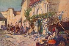 'In the Street (A Scene in Tangier)', c1903 (1903-1904)-George Charles Haite-Framed Giclee Print