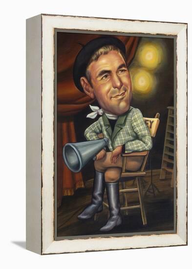 George Clooney, 2002 (Acrylic on Illustration Board)-Anita Kunz-Framed Premier Image Canvas