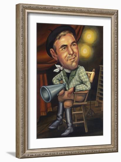 George Clooney, 2002 (Acrylic on Illustration Board)-Anita Kunz-Framed Giclee Print