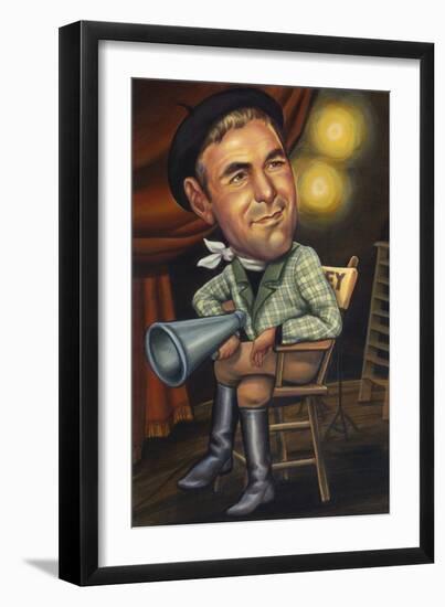 George Clooney, 2002 (Acrylic on Illustration Board)-Anita Kunz-Framed Giclee Print