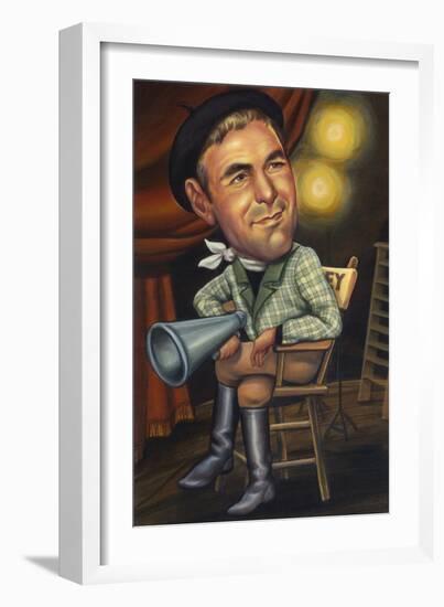 George Clooney, 2002 (Acrylic on Illustration Board)-Anita Kunz-Framed Giclee Print