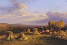 Harvest Scene, 1876-George Cole-Giclee Print