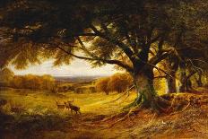 Harvest Scene, 1876-George Cole-Framed Giclee Print