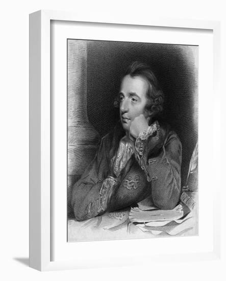 George Colman (Elder)-Sir Joshua Reynolds-Framed Art Print