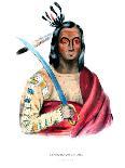 Moukaushka ('The Trembling Earth'), a Yankton Sioux chief-George Cooke-Giclee Print