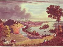 City of Washington from Beyond the Navy Yard, by William James Bennett (1787-1844) C.1834-George Cooke-Giclee Print