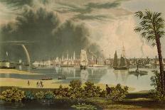 City of Washington from Beyond the Navy Yard, by William James Bennett (1787-1844) C.1834-George Cooke-Giclee Print