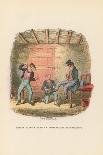 Oliver Introduced to the Respectable Old Gentleman-George Cruickshank-Framed Giclee Print