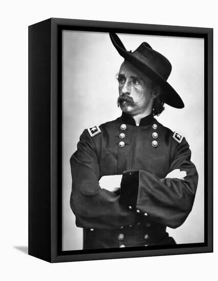 George Custer (1839-1876)-null-Framed Premier Image Canvas
