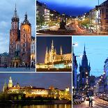 Cities of Europe - Prague and Krakow-George D.-Mounted Photographic Print