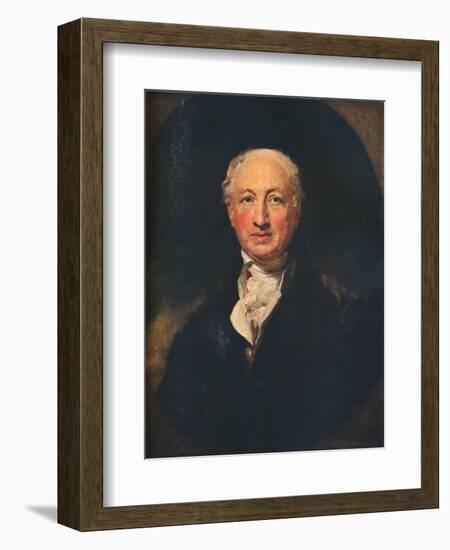 George Dance the Younger, (1741-1825), English Architect, Surveyor and a Portraitist, 1798-Thomas Lawrence-Framed Giclee Print