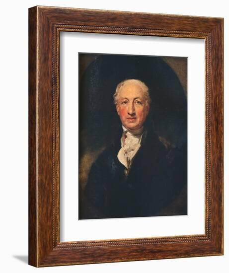 George Dance the Younger, (1741-1825), English Architect, Surveyor and a Portraitist, 1798-Thomas Lawrence-Framed Giclee Print