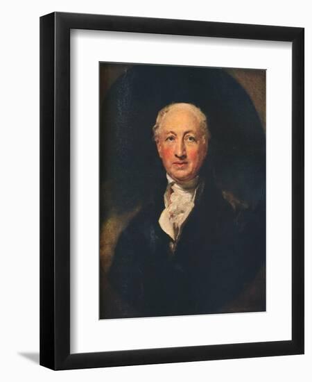 George Dance the Younger, (1741-1825), English Architect, Surveyor and a Portraitist, 1798-Thomas Lawrence-Framed Giclee Print