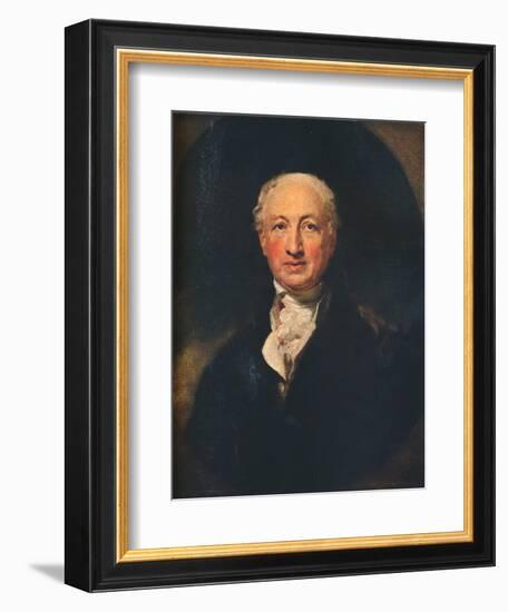 George Dance the Younger, (1741-1825), English Architect, Surveyor and a Portraitist, 1798-Thomas Lawrence-Framed Giclee Print