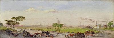 Manchester from Belle Vue, 1861-George Danson-Mounted Giclee Print