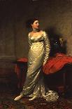 Portrait of Mrs White (Nee Watford), Full Length in a White Silk Dress, 1809-George Dawe-Giclee Print