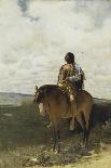 The Sioux Brave, 1882-George de Forest Brush-Giclee Print