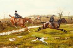 Halted-George Derville Rowlandson-Stretched Canvas