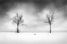 Snow on the Beach-George Digalakis-Giclee Print