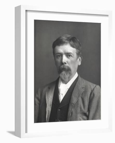 George Du Maurier, British Writer and Artist, C1895-W&d Downey-Framed Photographic Print