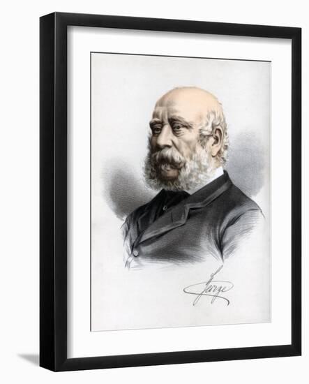 George, Duke of Cambridge, British Soldier, C1890-Petter & Galpin Cassell-Framed Giclee Print