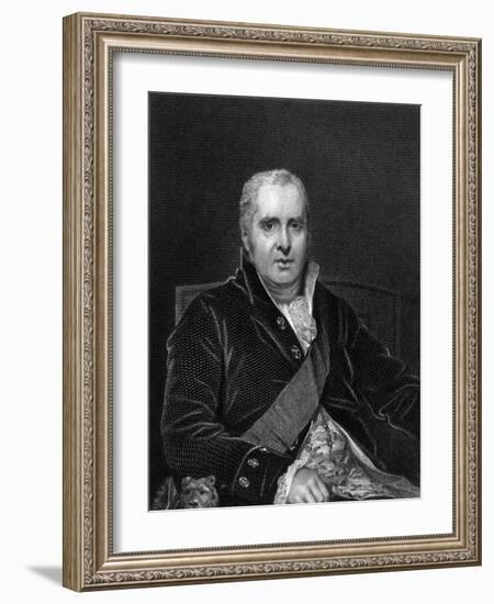 George Earl Dartmouth-Thomas Phillips-Framed Art Print