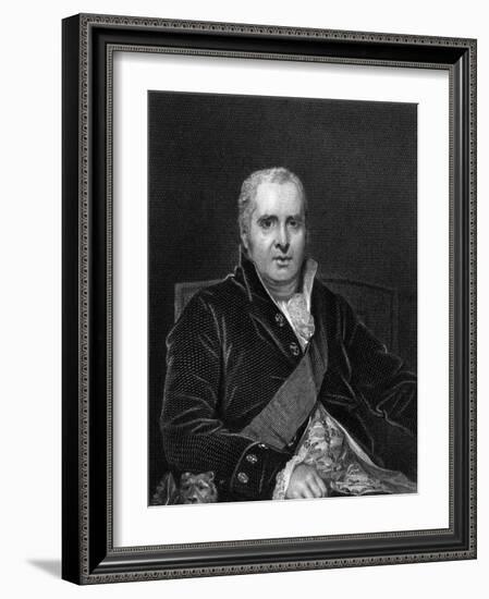 George Earl Dartmouth-Thomas Phillips-Framed Art Print