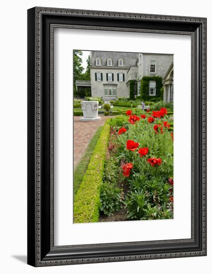 George Eastman House, Museum, Garden, Rochester, New York, USA-Cindy Miller Hopkins-Framed Photographic Print