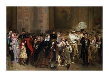The General Post Office, One Minute to Six: 1860-George Elgar Hicks-Premium Giclee Print