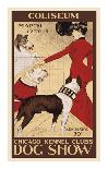 Chicago Kennel Club's dog show-George Ford Morris-Art Print