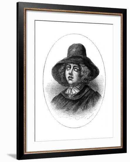 George Fox, Founder of the Quakers, 17th Century-Whymper-Framed Giclee Print